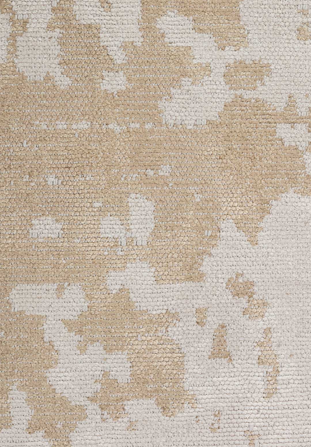Verona Beige - White Rug