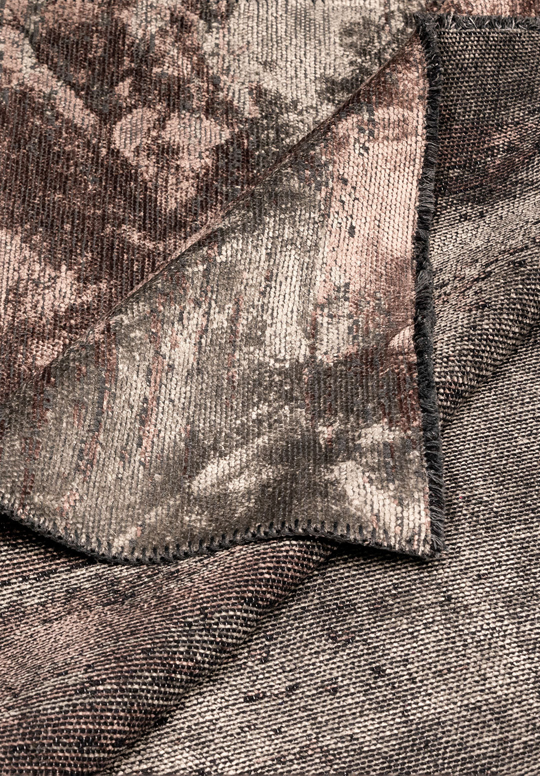 Stream Light Grey - Damson Rug