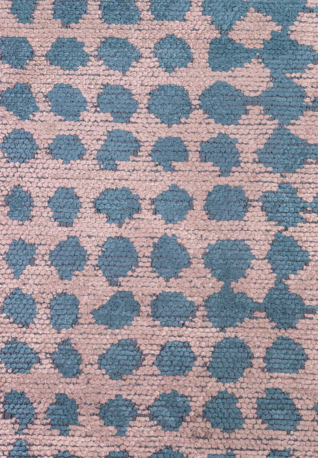 Dots Copper - Petrol Rug