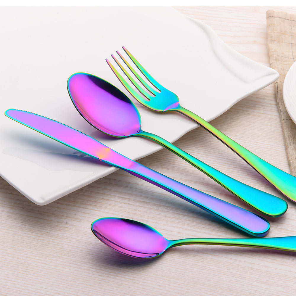 Irised Cutlery Set