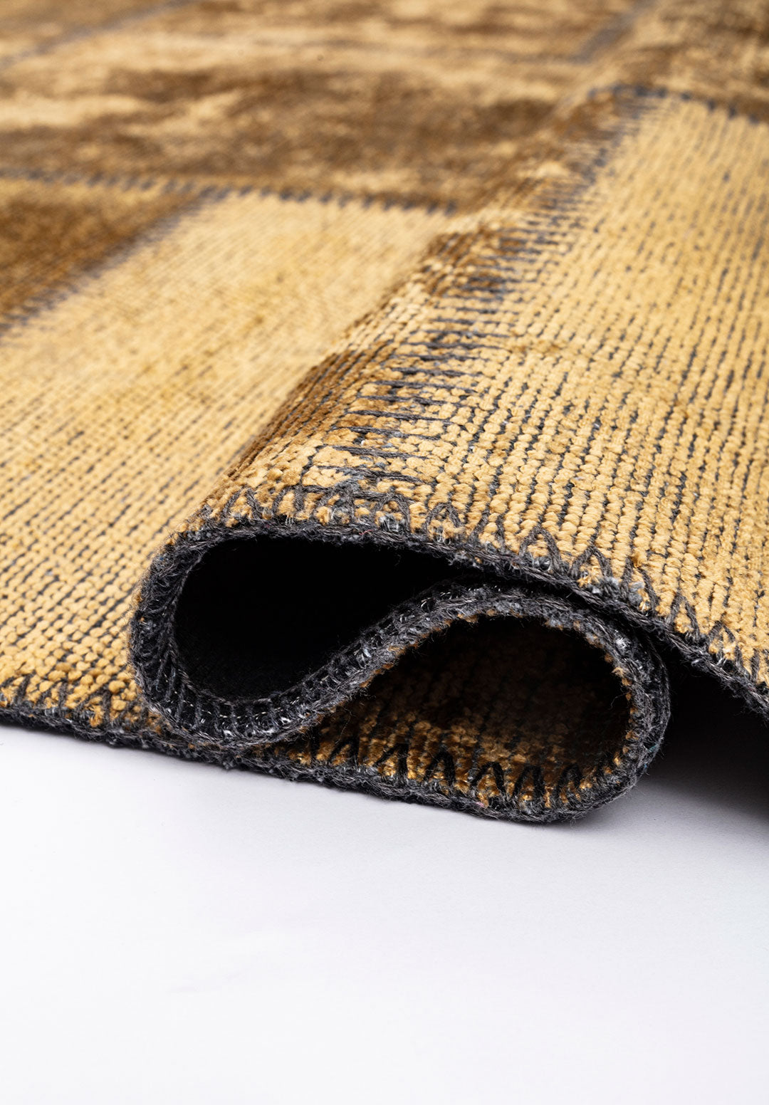 Patch Gold Rug