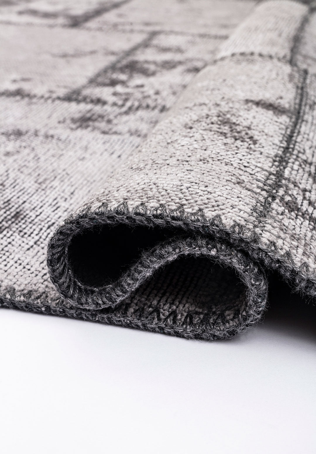 Patch Light Grey Rug