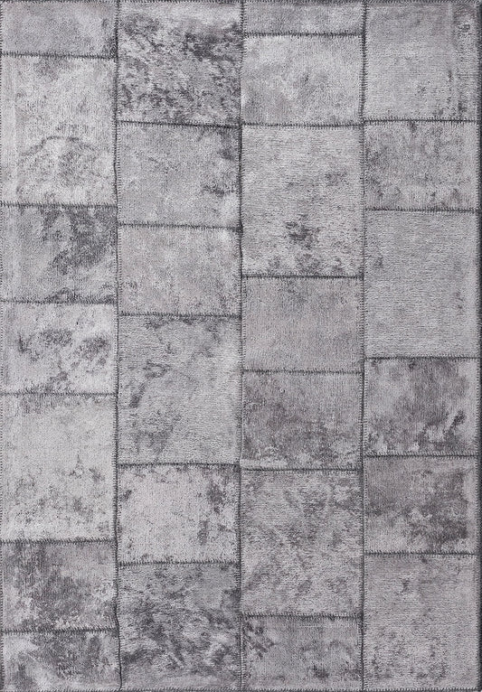 Patch Light Grey Rug