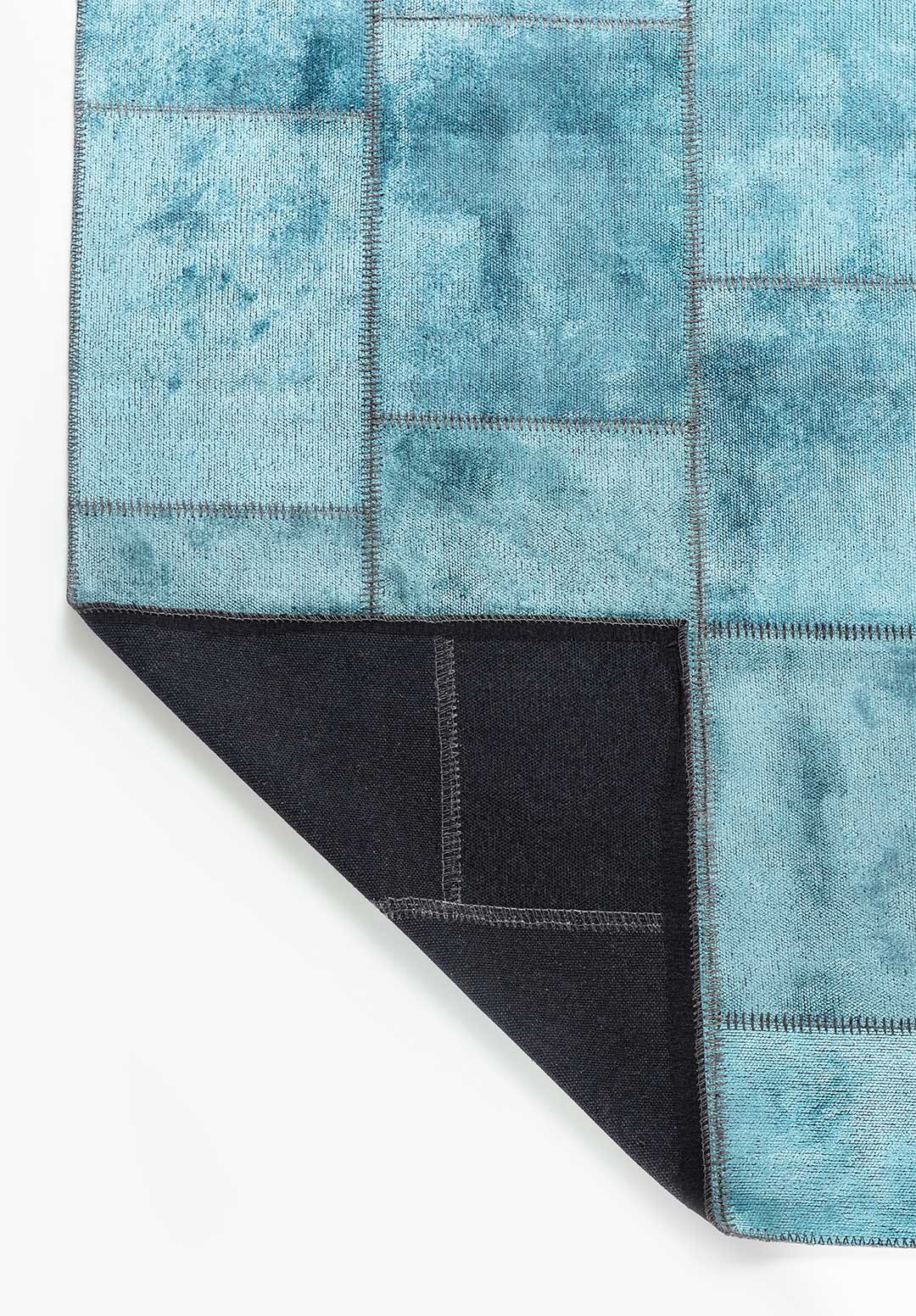 Patch Turquoise Rug