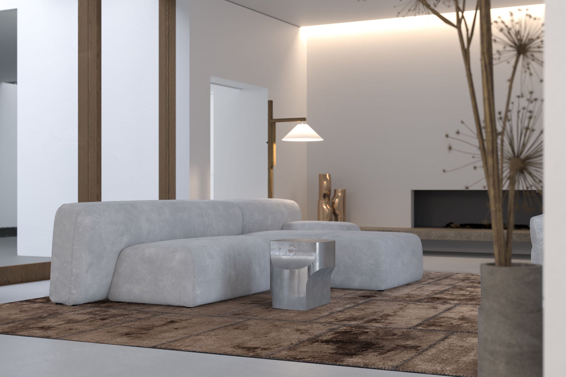Patch Mink Rug
