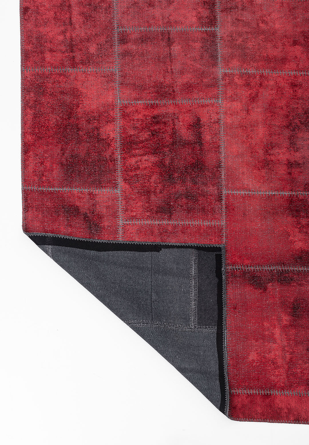 Patch Red Rug