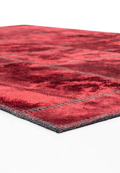 Patch Red Rug