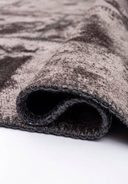 Patch Dark Grey Rug