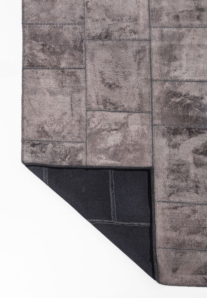Patch Dark Grey Rug