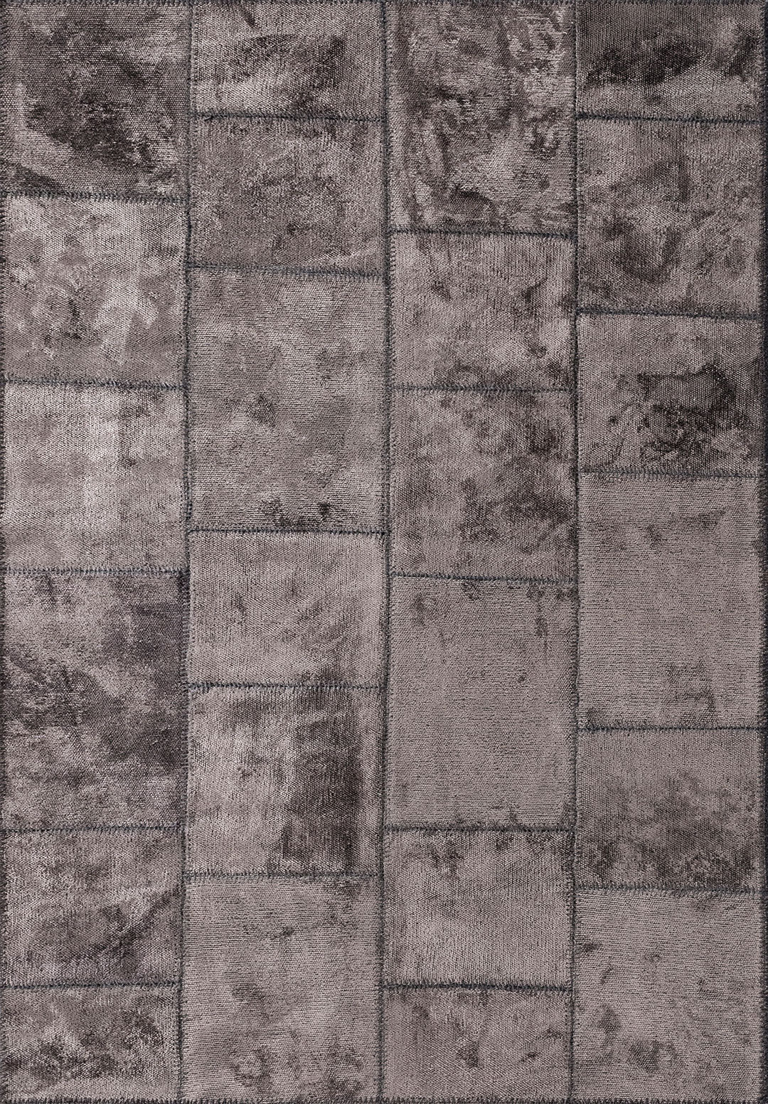 Patch Dark Grey Rug