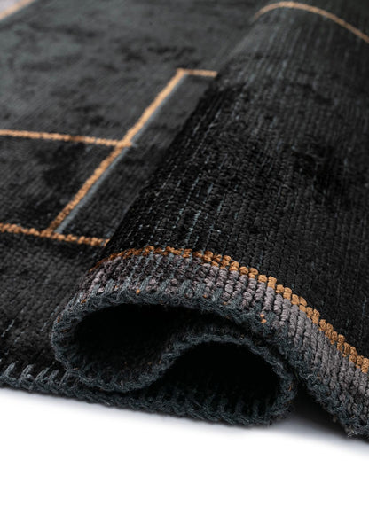 Lisbon Black - Charcoal Rug