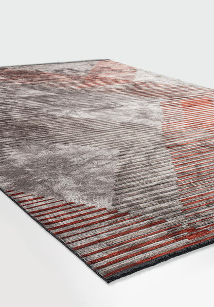 Barcelona Dark Terra - Dark Grey Rug