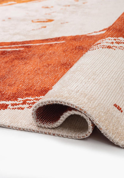 Madrid Rust - Ecru Rug