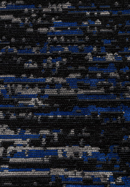 Murcia Black - Sax Blue Rug