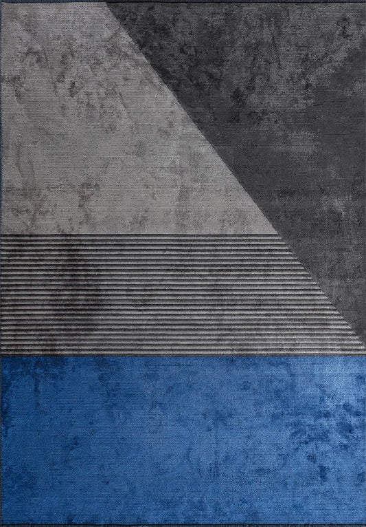 Frankfurt Charcoal - Grey Rug