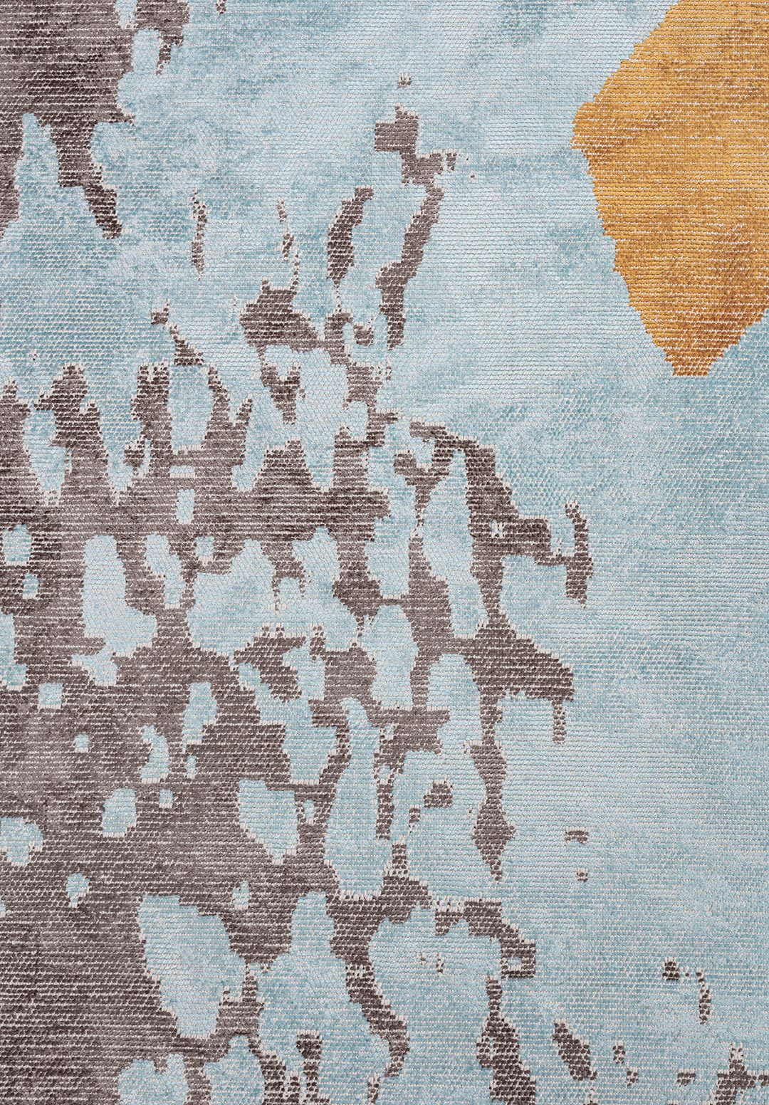 Laguna Dark Grey - Ice Blue Rug