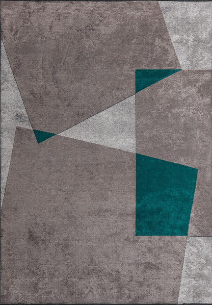 Salzburg Dark Grey - Light Grey Rug