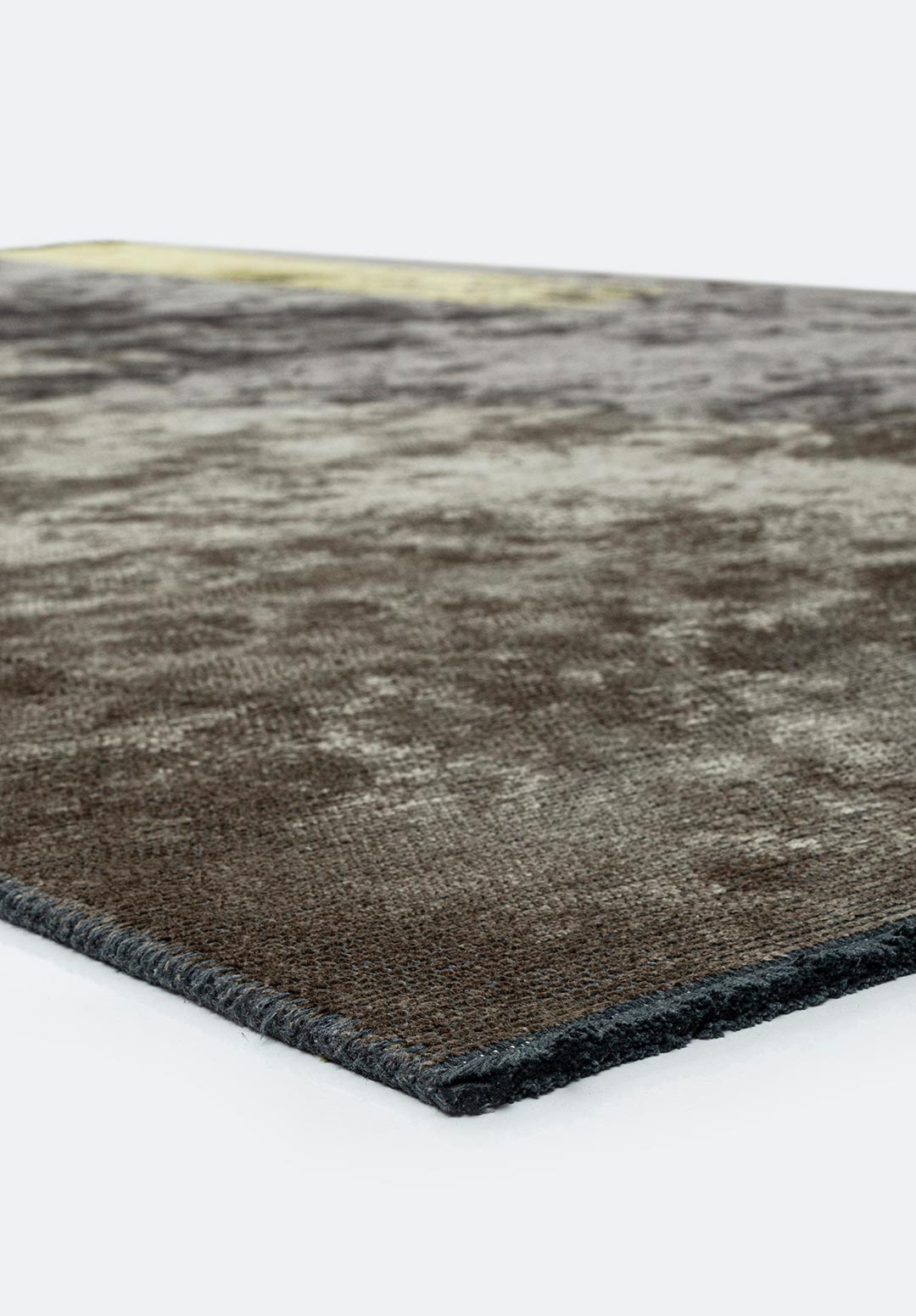 Monaco Anthracite - Khaki Rug
