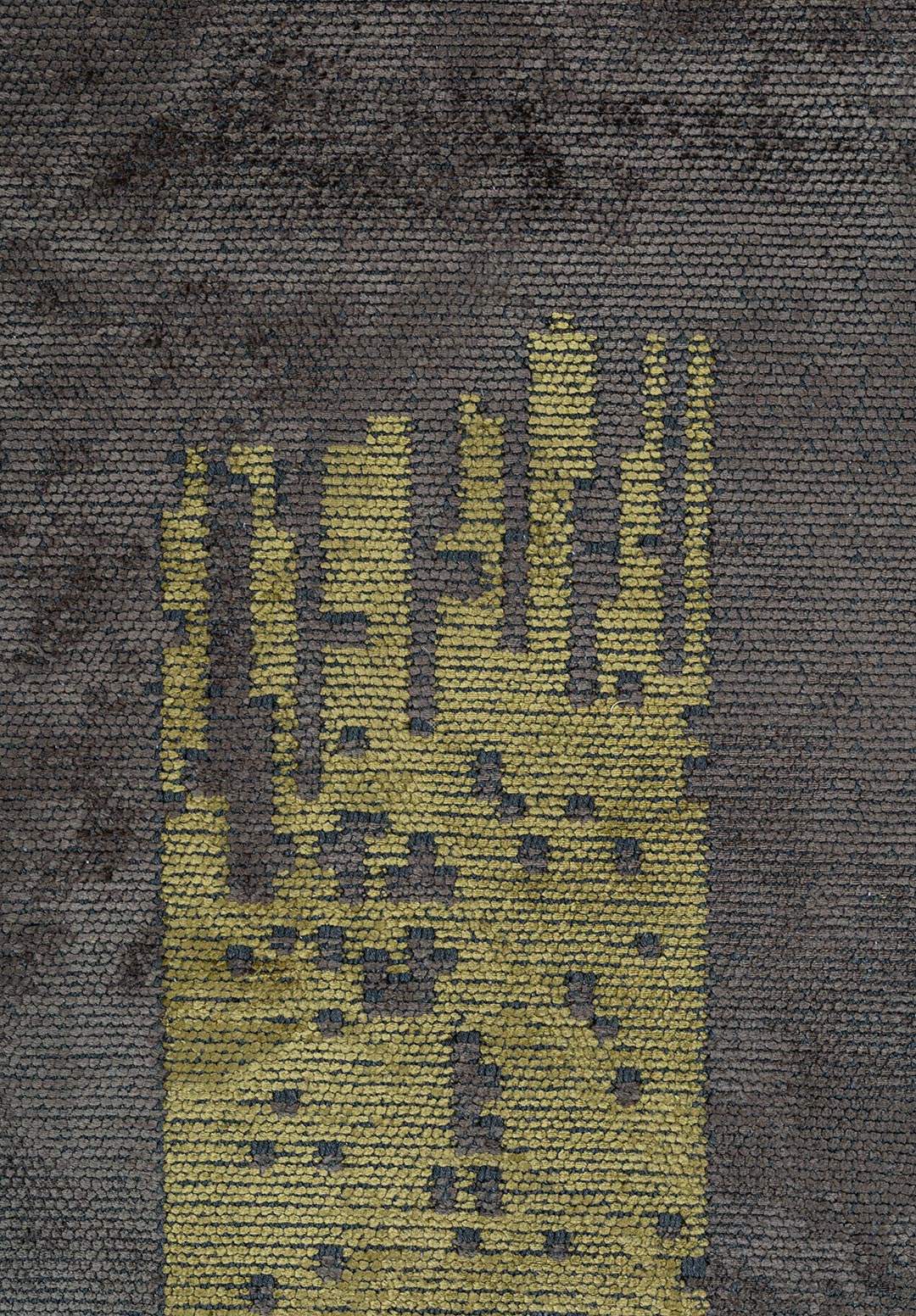 Monaco Anthracite - Khaki Rug