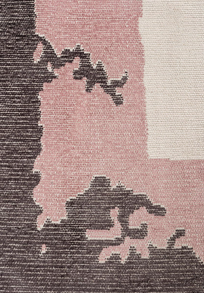 Hannover Charcoal - Damson Rug