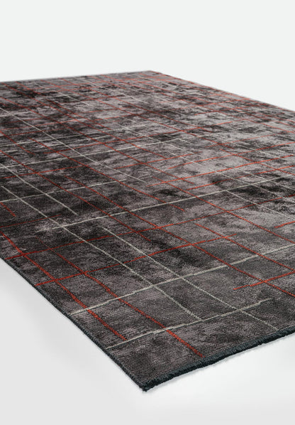 Brooklyn Beige - Charcoal Rug
