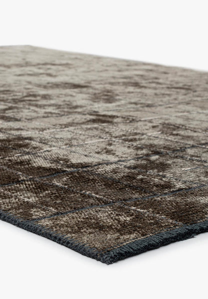 Brooklyn Anthracite - Khaki Rug