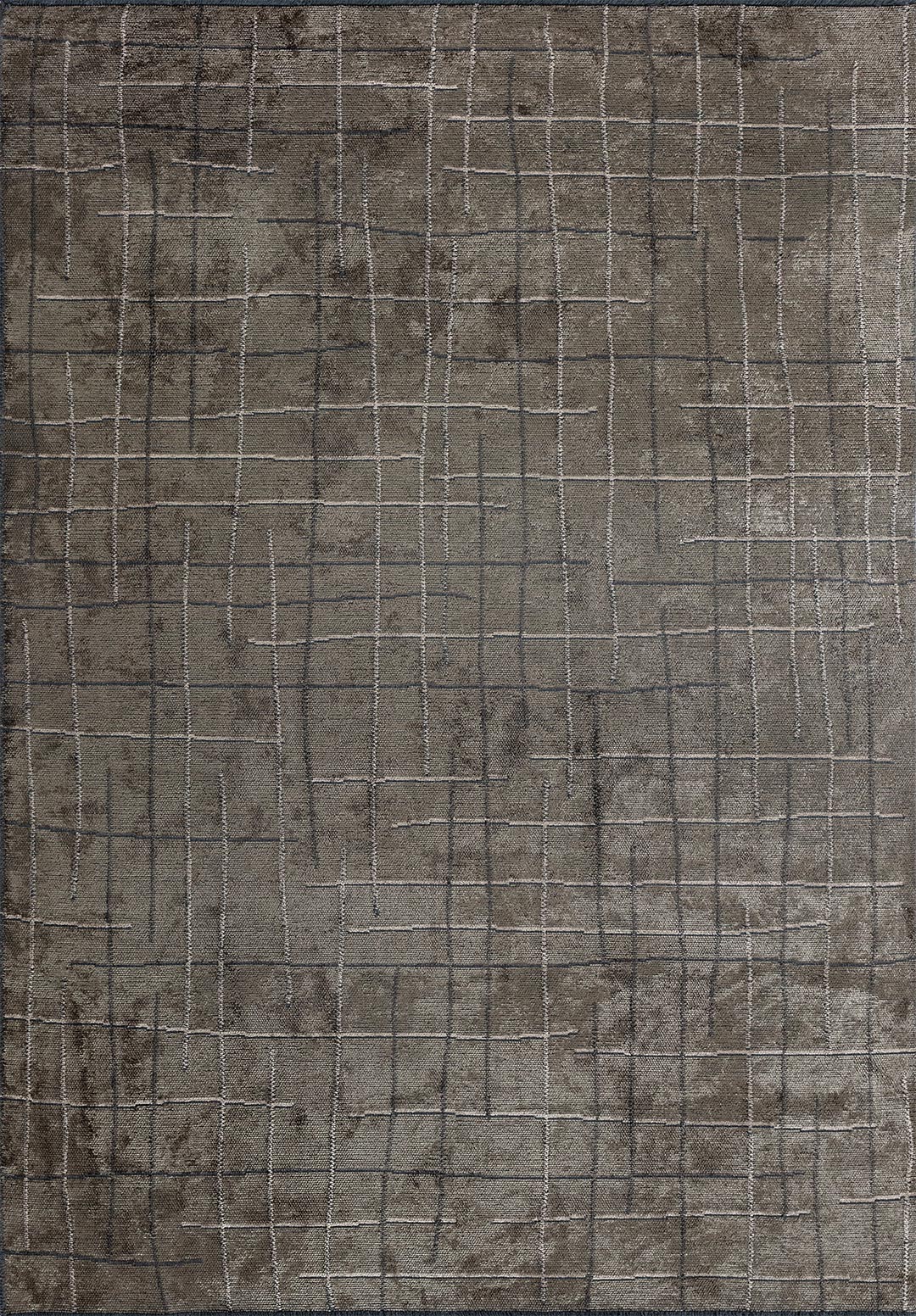 Brooklyn Anthracite - Khaki Rug