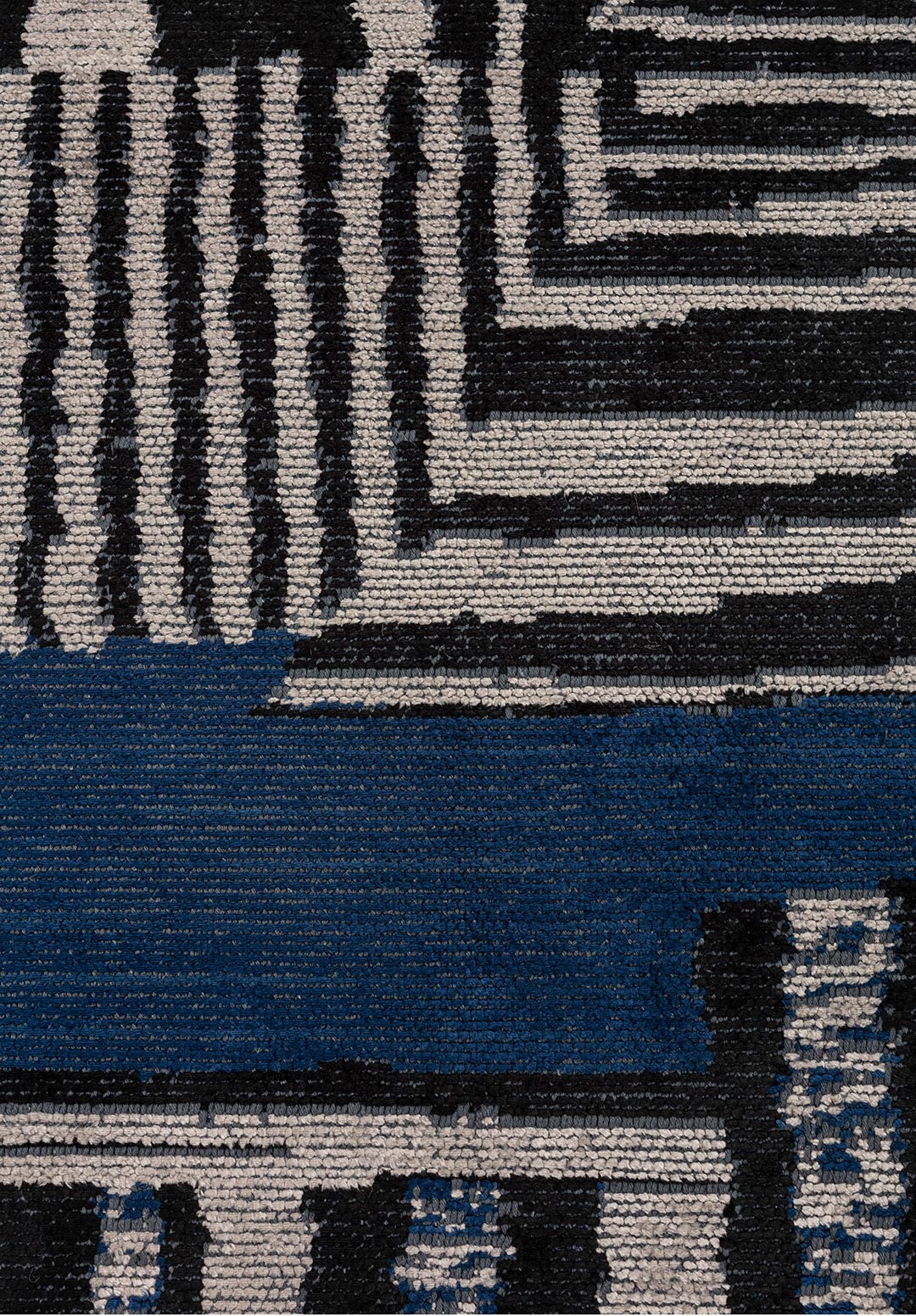 Oxford Black - Beige Rug
