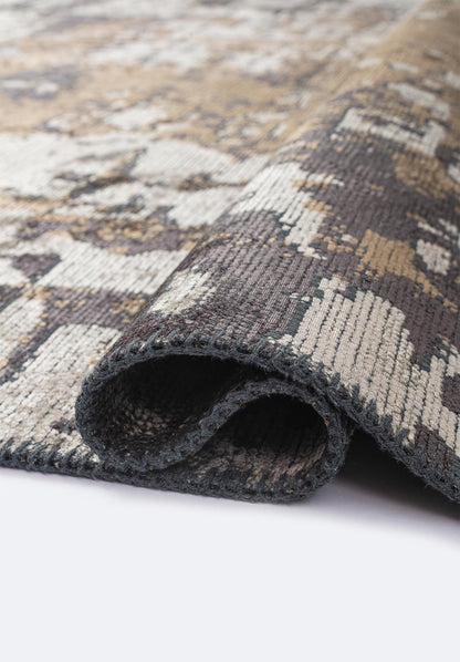 Corfu Charcoal - Light Brown  Rug