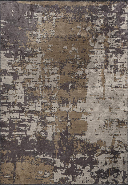 Corfu Charcoal - Light Brown  Rug