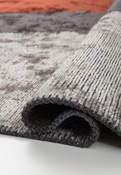 Hamburg Dark Terra - Mustard Rug