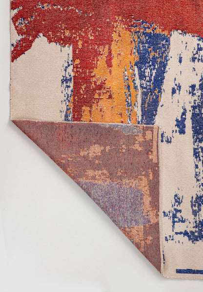 Cannes Dark Terra - Mustard Rug