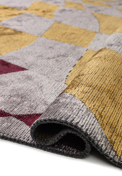 Jersey Cherry - Gold Rug