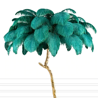 Palmera Luxury Feather Floor Lamp