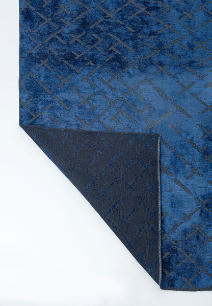 Mystique Navy Blue Rug