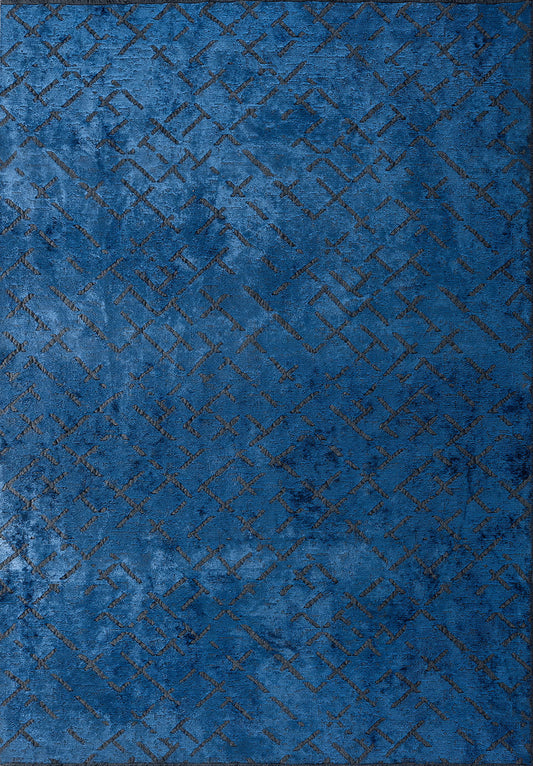 Mystique Navy Blue Rug