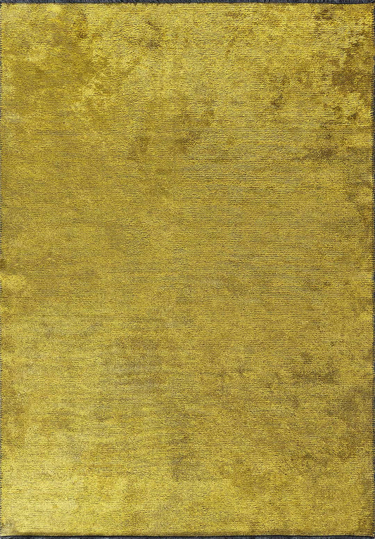 Plain Yellow Rug