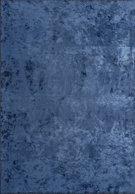 Plain Navy Blue Rug