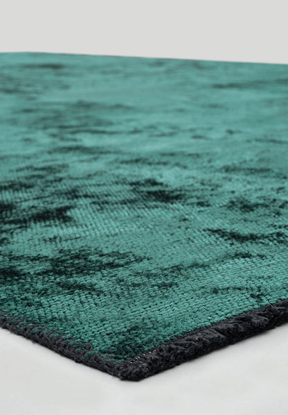Plain Dark Green Rug