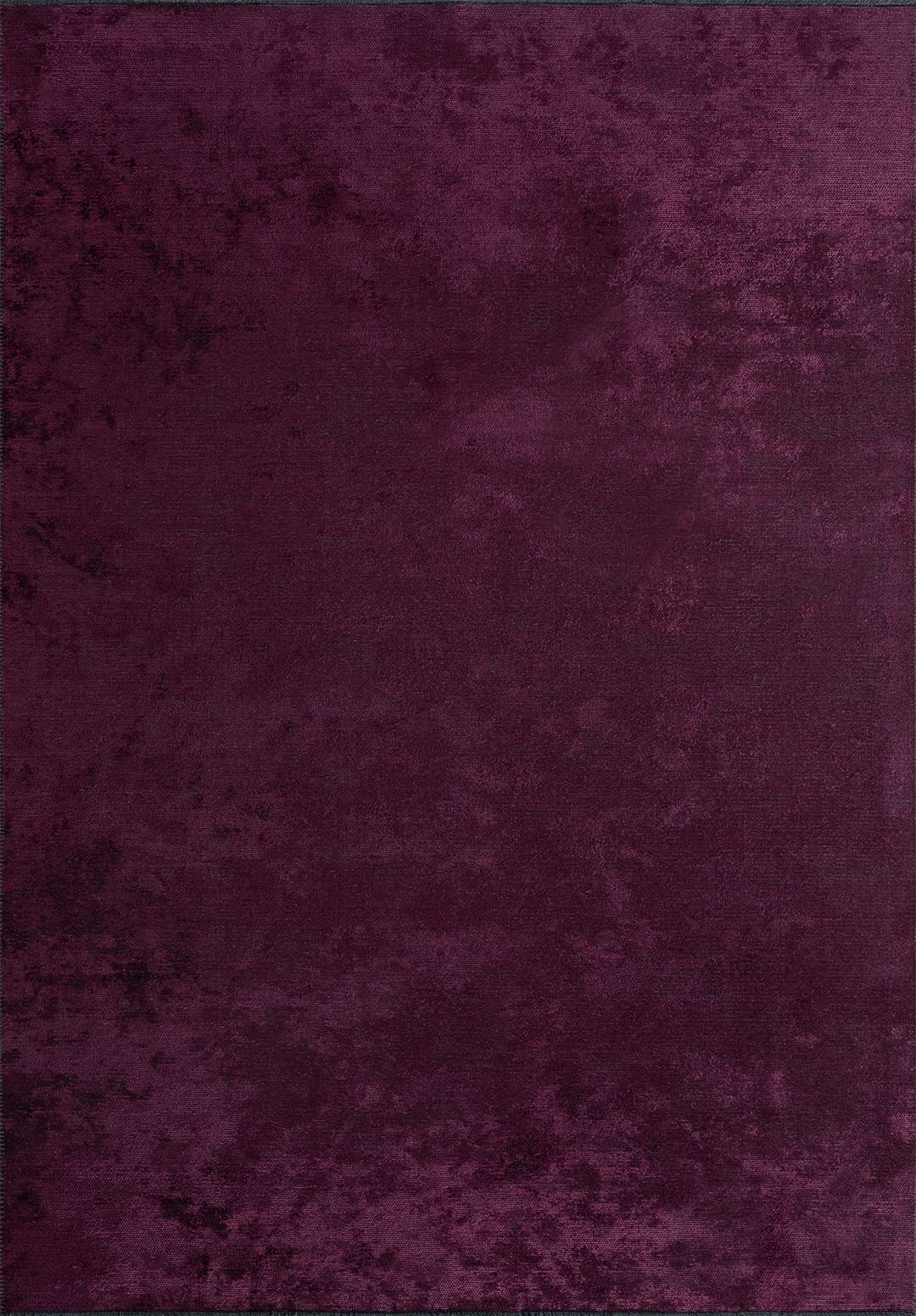 Plain Dark Damson Rug