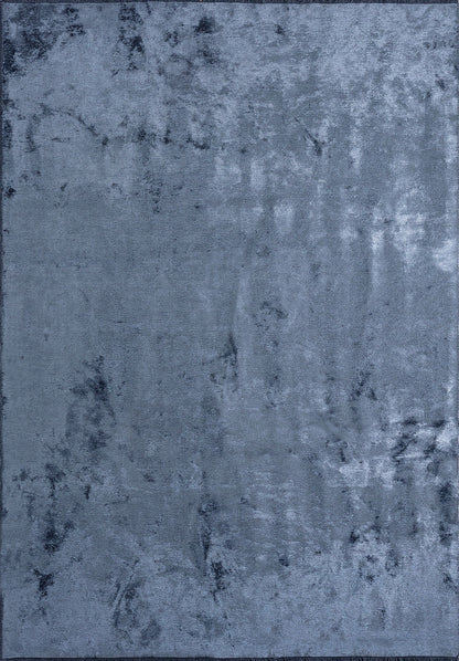Plain Blue Rug