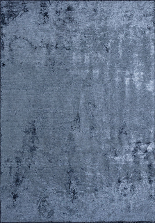 Plain Blue Rug