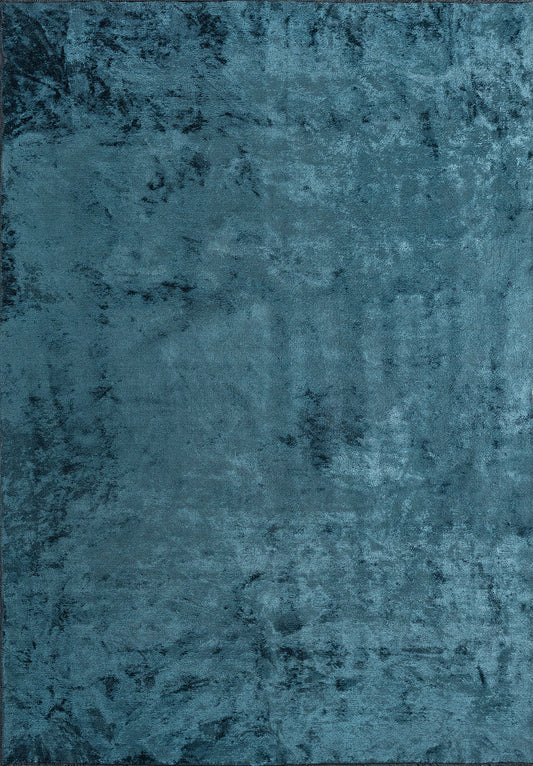 Plain Petrol Rug