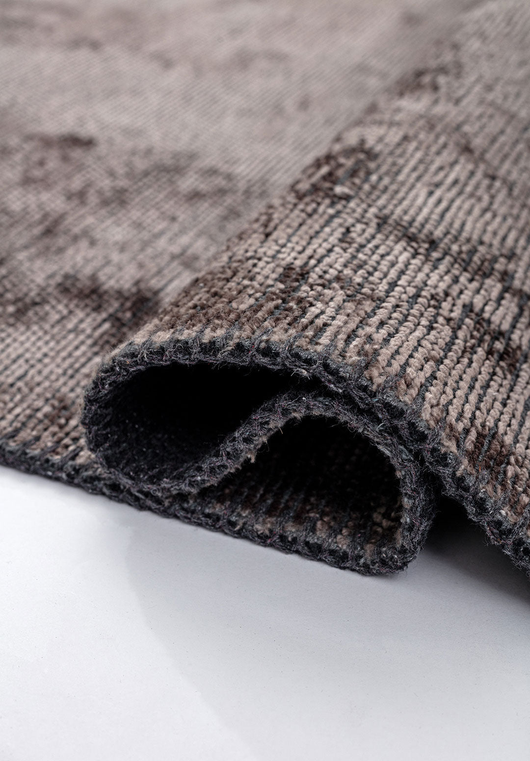 Plain Dark Grey Rug
