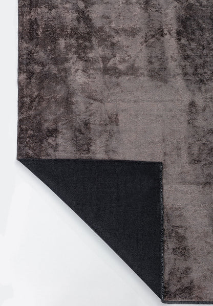 Plain Dark Grey Rug