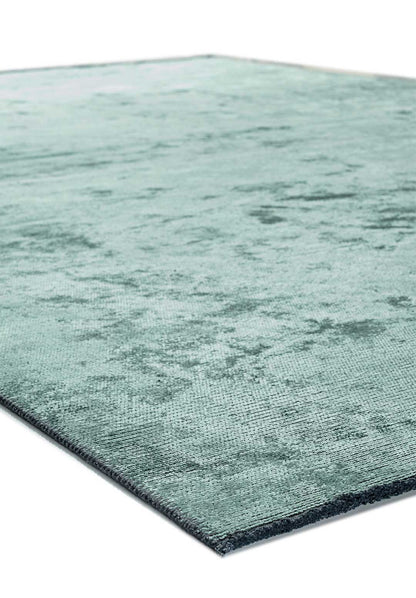 Plain River Green Rug