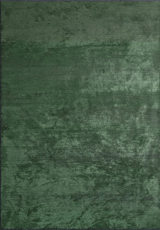 Plain Forest Green Rug