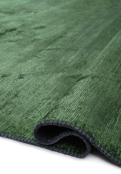 Plain Forest Green Rug