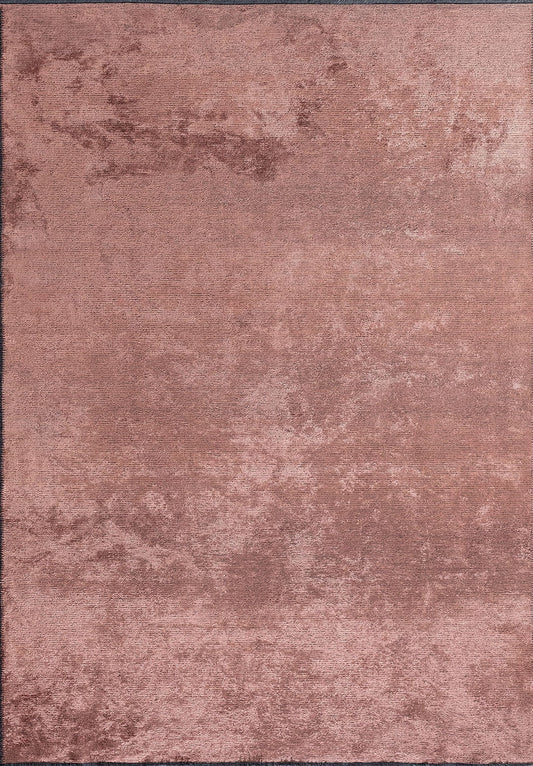 Plain Light Coral Rug