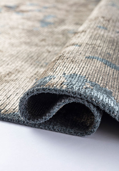 Verona Blue - Beige Rug